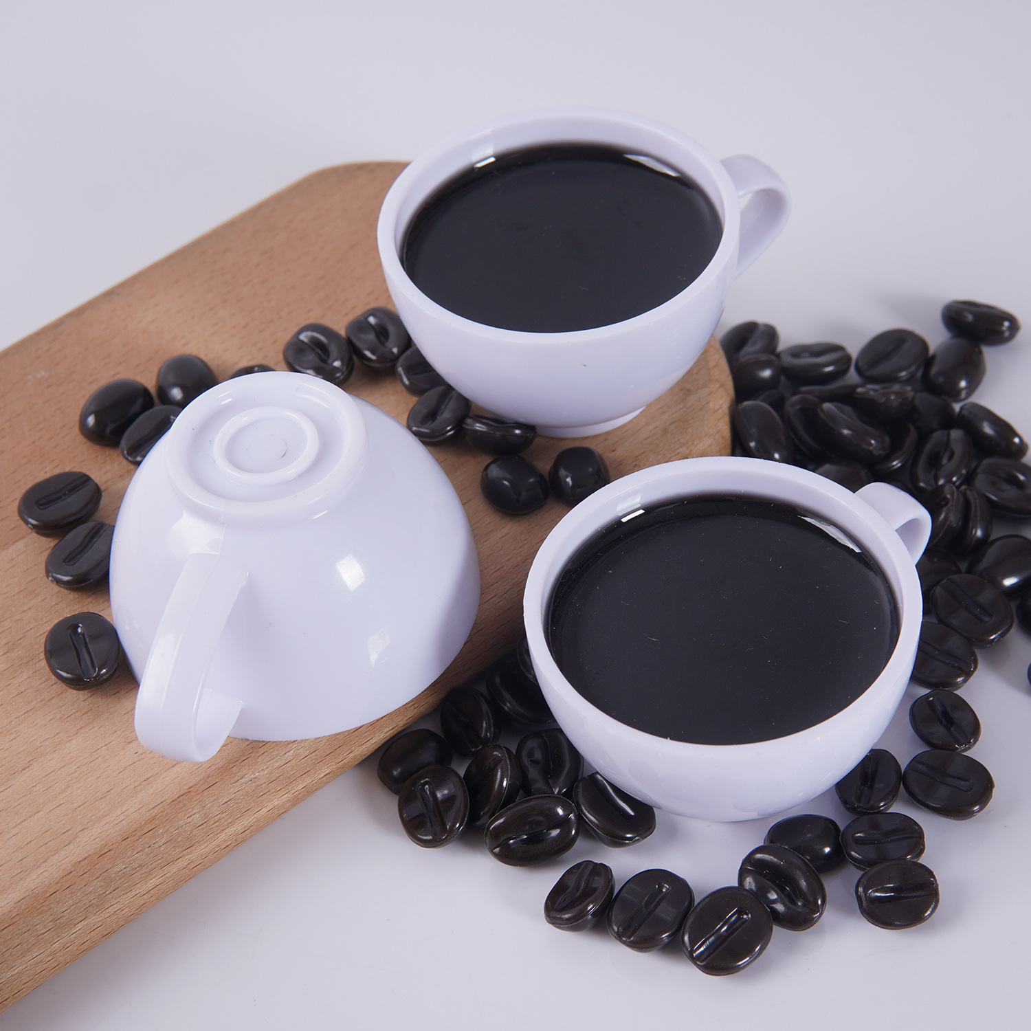 Photography Coffee - 모형 커피잔 모델 풀컵 커피 창의적인