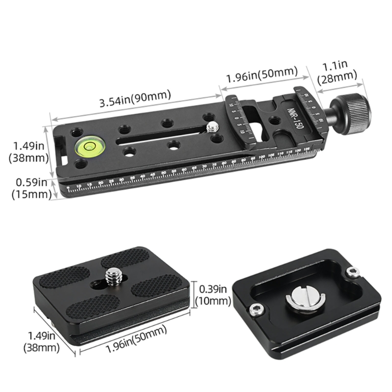 카메라 클램프 렌즈 퀵 릴리스 롱 플레이트 클램프 마운 - Camera Cage Baseplate 리뷰 및 가격