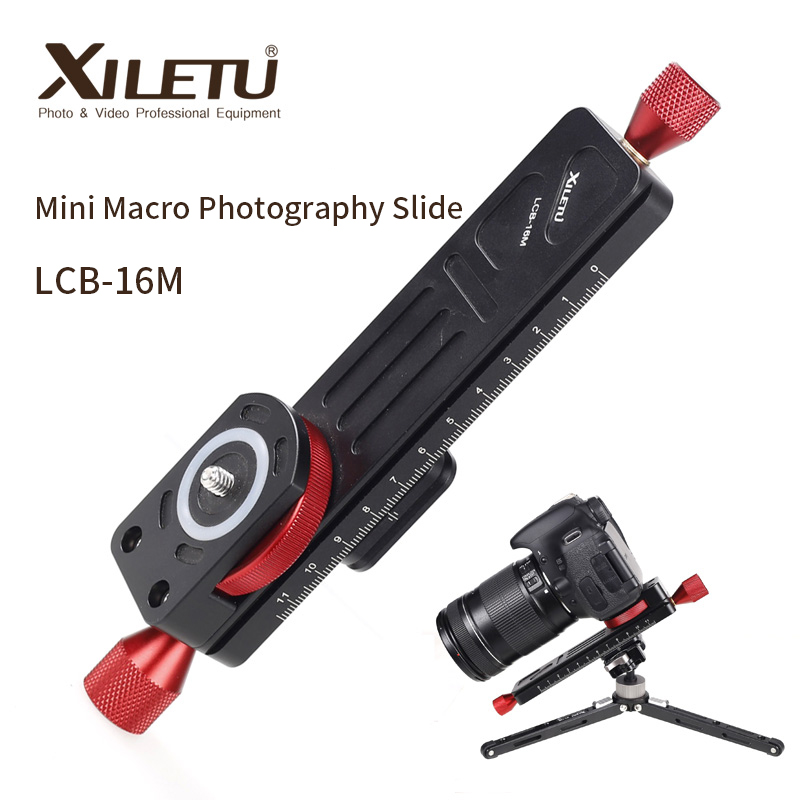 XILETU LCB-16M 미니 매크로 사진 레일 슬라 - Camera Slider Rail 리뷰 및 가격