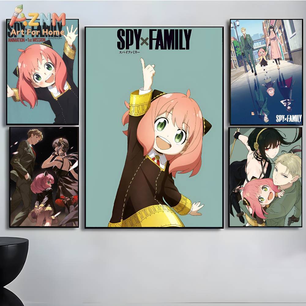 AZNM 스파이 x 패밀리 애니메이션 캔버스 벽 아트  - Photography Anime 리뷰 및 가격