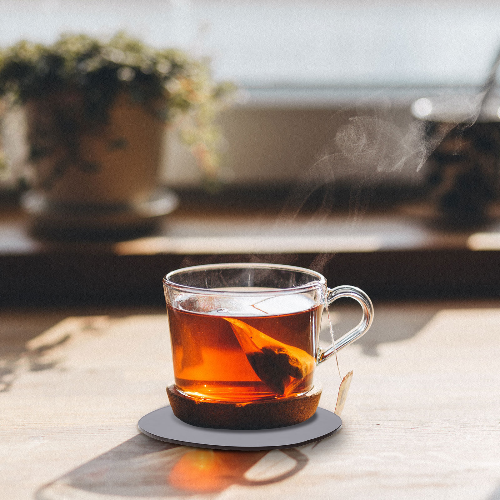 1pc 장식 컵 매트 아크릴 단열 코스터 커피 컵 매트 - Photography Coffee 리뷰 및 가격