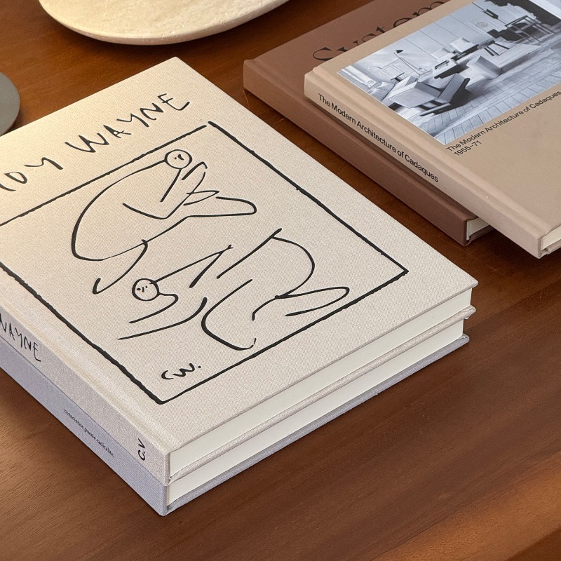 북유럽 스타일 영어 내지 시뮬레이션 북 장식품 거실 커 - Photography Yearbook 리뷰 및 가격