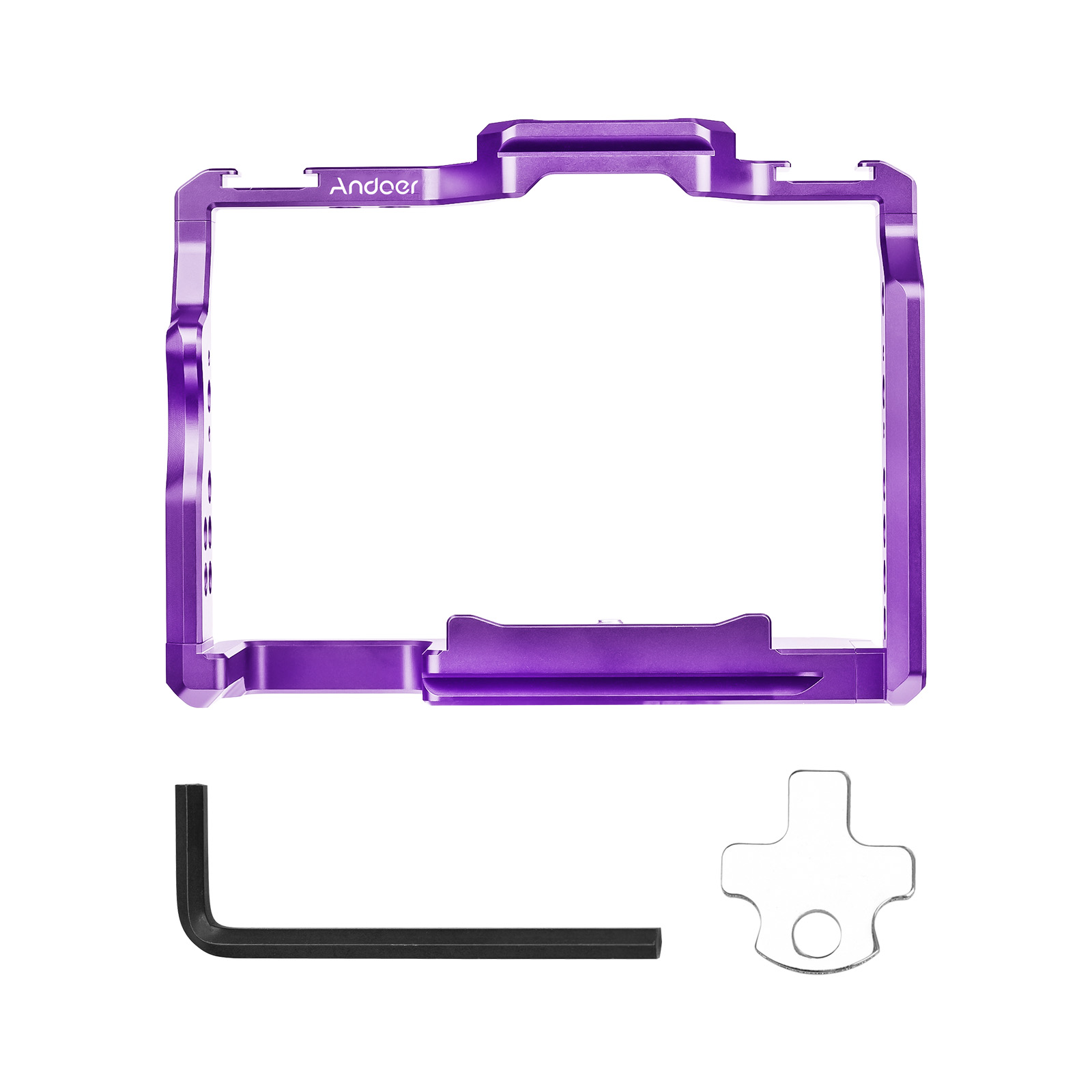 안도어 카메라 케이지 알루미늄 합금 비디오 케이지 듀얼 - Camera Cage Baseplate 리뷰 및 가격