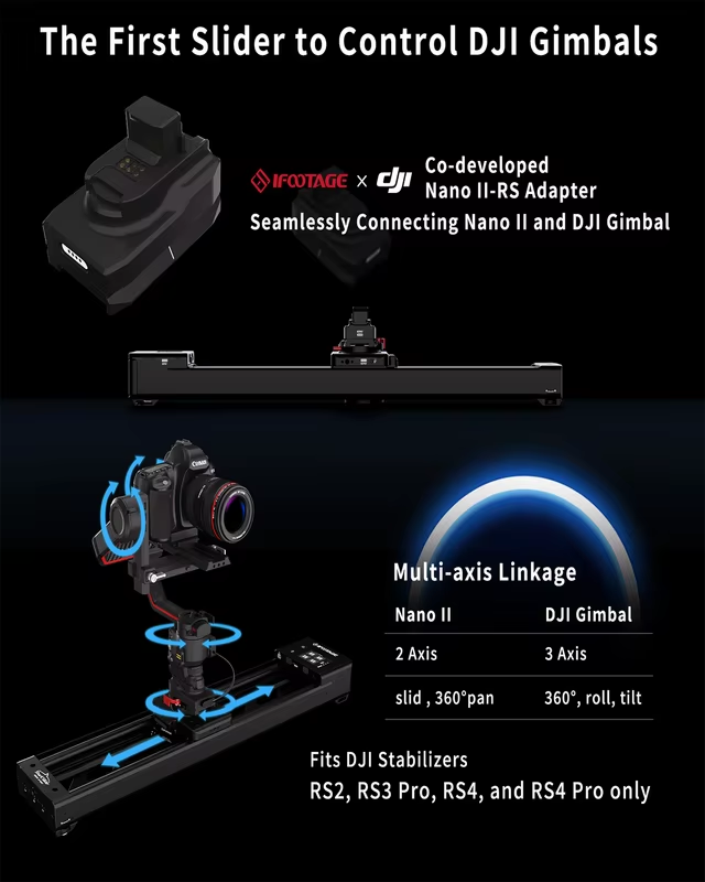 IFOOTAGE 샤크 슬라이더 나노 II - 660 미 - Camera Slider Rail 리뷰 및 가격