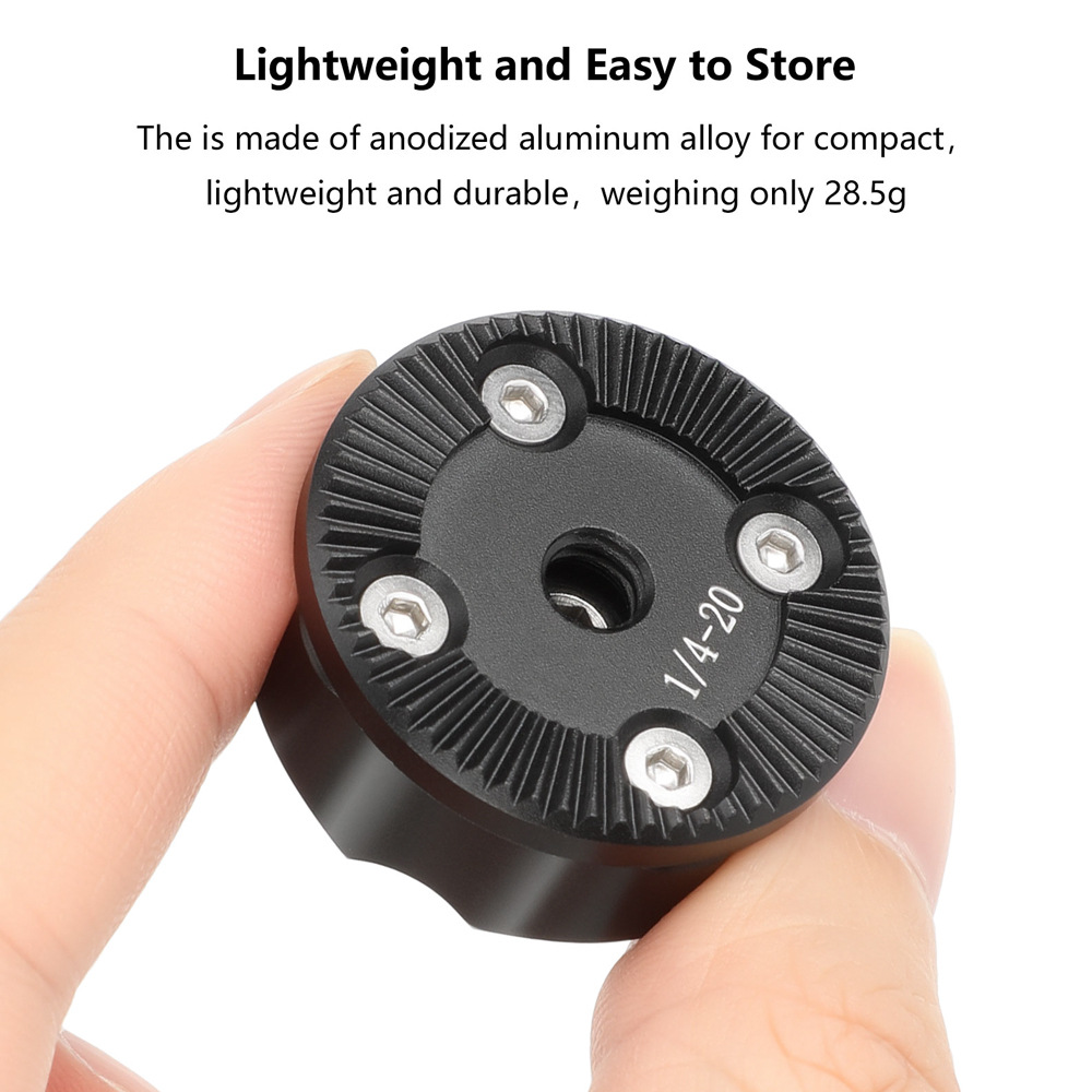 표준 ARRI 로제트 마운트 1/4인치 나사산 어댑터( - Camera Cage Baseplate 리뷰 및 가격